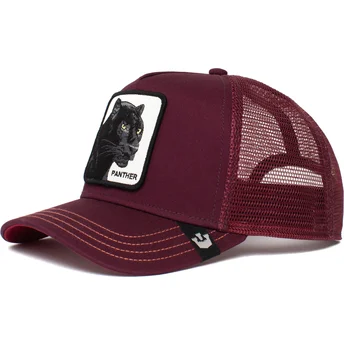 lippikset-kaareva-rekka-punainen-snapback-the-panther-the-farm-goorin-bros