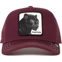 lippikset-kaareva-rekka-punainen-snapback-the-panther-the-farm-goorin-bros