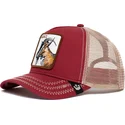 lippikset-kaareva-rekka-punainen-snapback-goat-the-goat-the-farm-goorin-bros