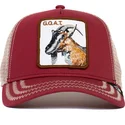 lippikset-kaareva-rekka-punainen-snapback-goat-the-goat-the-farm-goorin-bros