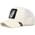 lippikset-kaareva-rekka-valkoinen-snapback-the-lone-wolf-solitario-the-farm-goorin-bros