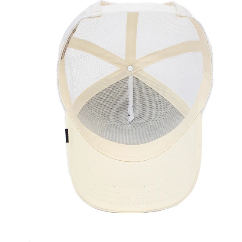 lippikset-kaareva-rekka-valkoinen-snapback-the-lone-wolf-solitario-the-farm-goorin-bros