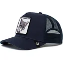 lippikset-kaareva-rekka-laivastonsininen-snapback-the-silver-the-farm-goorin-bros