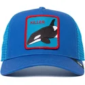 lippikset-kaareva-rekka-sininen-snapback-the-killer-whale-the-farm-goorin-bros