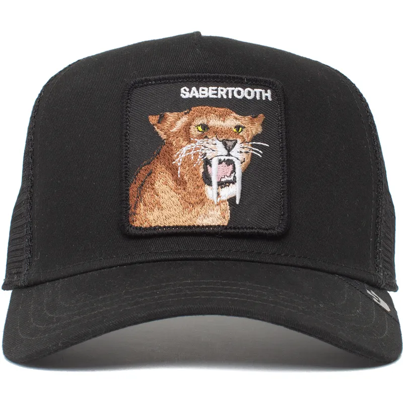 lippikset-kaareva-rekka-musta-snapback-sable-the-sabertooth-tiger-the-farm-goorin-bros