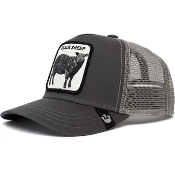 lippikset-kaareva-rekka-harmaa-snapback-lapsille-black-sheep-sheepie-the-farm-goorin-bros