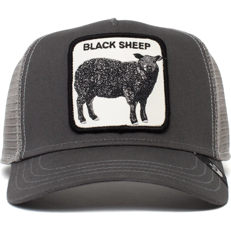 lippikset-kaareva-rekka-harmaa-snapback-lapsille-black-sheep-sheepie-the-farm-goorin-bros
