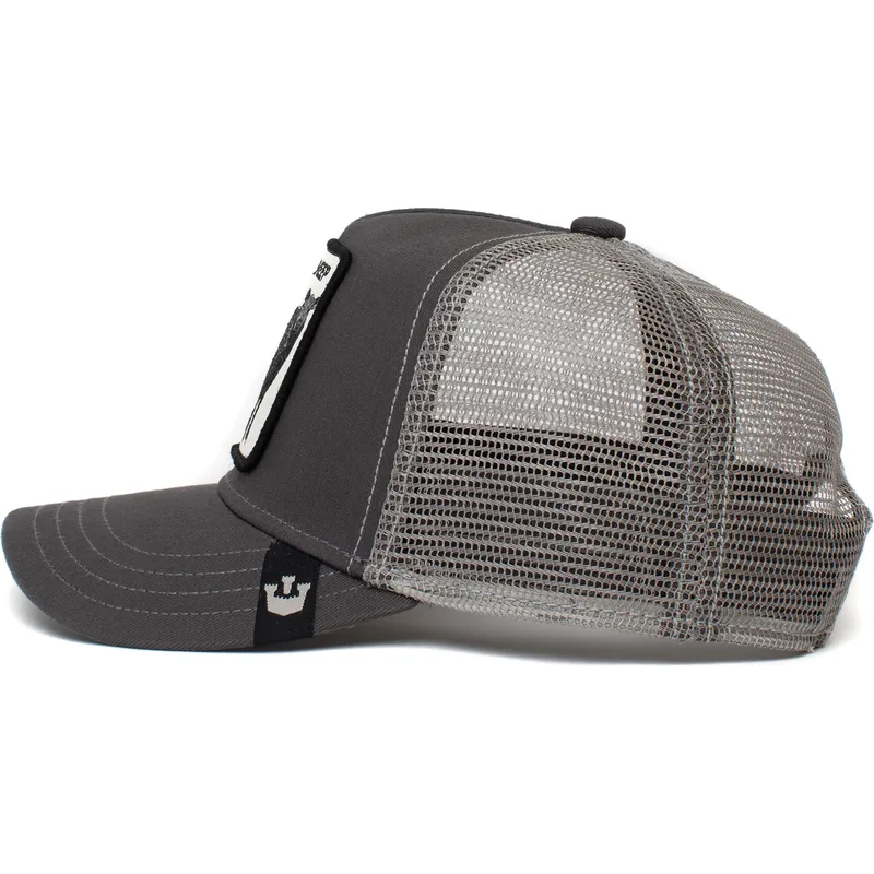 lippikset-kaareva-rekka-harmaa-snapback-lapsille-black-sheep-sheepie-the-farm-goorin-bros
