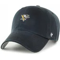 lippikset-kaareva-musta-saadettava-nauha-clean-up-base-runner-pittsburgh-penguins-nhl-47-brand
