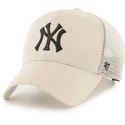 lippikset-kaareva-rekka-beige-snapback-mvp-branson-new-york-yankees-mlb-47-brand