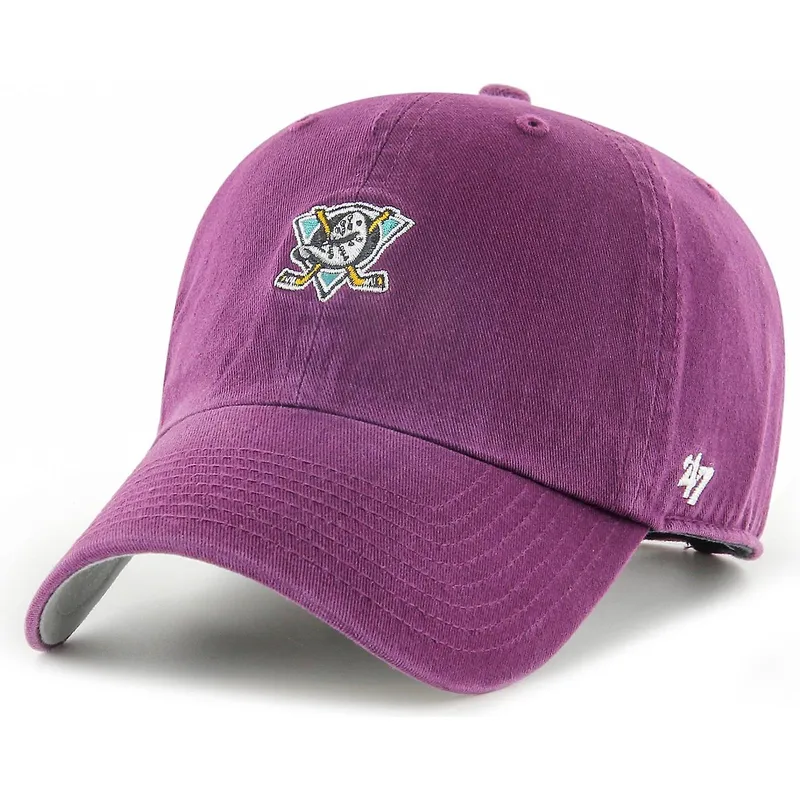 lippikset-kaareva-punainen-saadettava-nauha-clean-up-base-runner-anaheim-ducks-nhl-47-brand