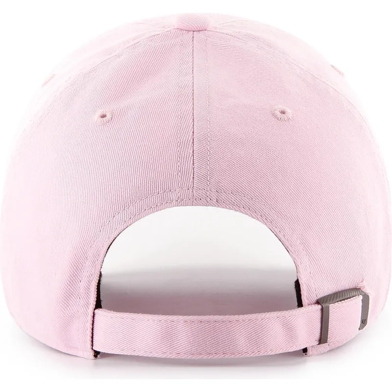 lippikset-kaareva-vaaleanpunainen-saadettava-nauha-clean-up-base-runner-new-york-yankees-mlb-47-brand