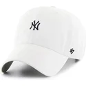 lippikset-kaareva-valkoinen-saadettava-nauha-clean-up-base-runner-new-york-yankees-mlb-47-brand