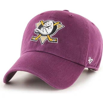lippikset-kaareva-violetti-saadettava-nauha-clean-up-anaheim-ducks-nhl-47-brand