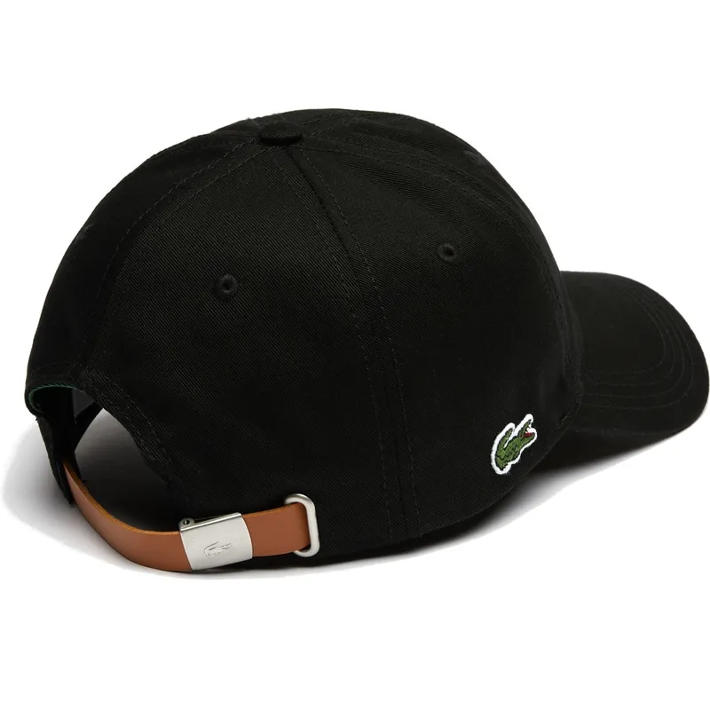 lippikset-kaareva-musta-saadettava-nauha-contrast-strap-lacoste lippikset-kaareva-musta-saadettava-nauha-contrast-strap-lacoste