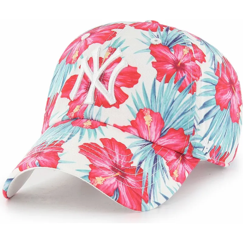 lippikset-kaareva-monivarinen-saadettava-nauha-clean-up-sharon-new-york-yankees-mlb-47-brand lippikset-kaareva-monivarinen-saadettava-nauha-clean-up-sharon-new-york-yankees-mlb-47-brand