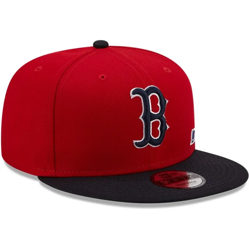 lippikset-littea-punainen-snapback-9fifty-team-arch-boston-red-sox-mlb-new-era