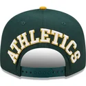 lippikset-littea-vihrea-snapback-9fifty-team-arch-oakland-athletics-mlb-new-era