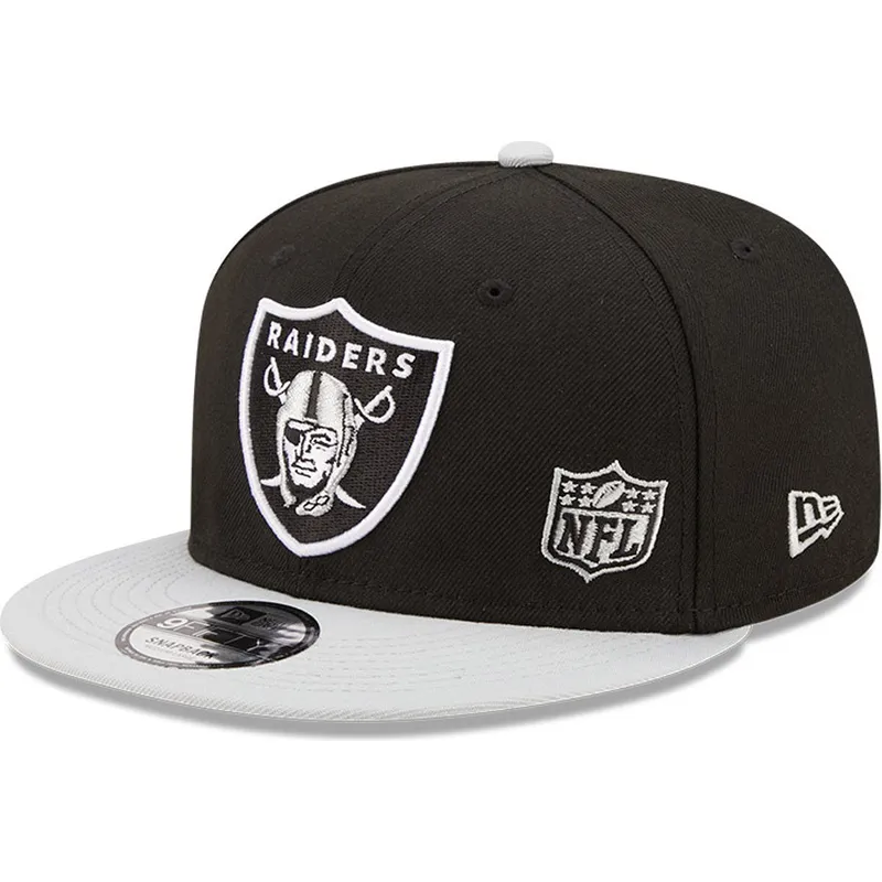 lippikset-littea-musta-snapback-9fifty-team-arch-las-vegas-raiders-nfl-new-era