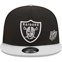 lippikset-littea-musta-snapback-9fifty-team-arch-las-vegas-raiders-nfl-new-era