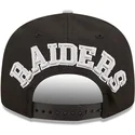 lippikset-littea-musta-snapback-9fifty-team-arch-las-vegas-raiders-nfl-new-era