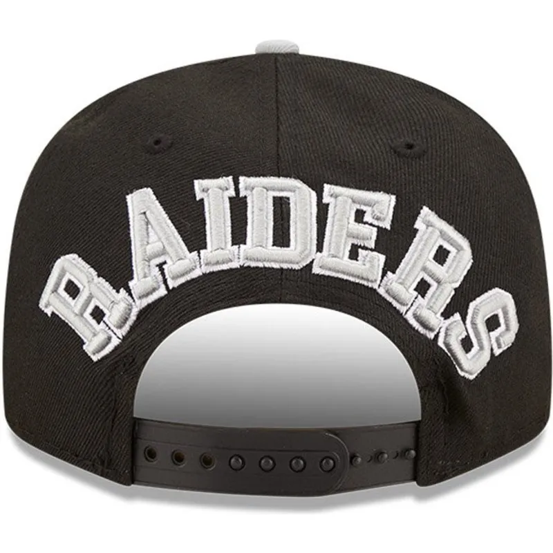 lippikset-littea-musta-snapback-9fifty-team-arch-las-vegas-raiders-nfl-new-era