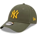 lippikset-kaareva-vihrea-saadettava-nauha-9forty-league-essential-new-york-yankees-mlb-new-era