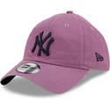 lippikset-kaareva-violetti-saadettava-nauha-9twenty-essential-casual-classic-new-york-yankees-mlb-new-era