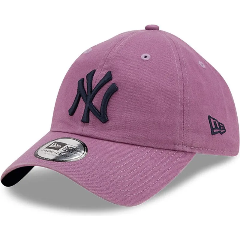 lippikset-kaareva-violetti-saadettava-nauha-9twenty-essential-casual-classic-new-york-yankees-mlb-new-era