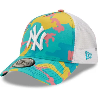 lippikset-kaareva-rekka-sininen-snapback-a-frame-camo-pack-new-york-yankees-mlb-new-era
