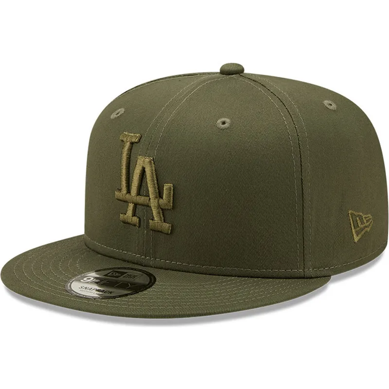 lippikset-littea-vihrea-snapback-9fifty-league-essential-los-angeles-dodgers-mlb-new-era