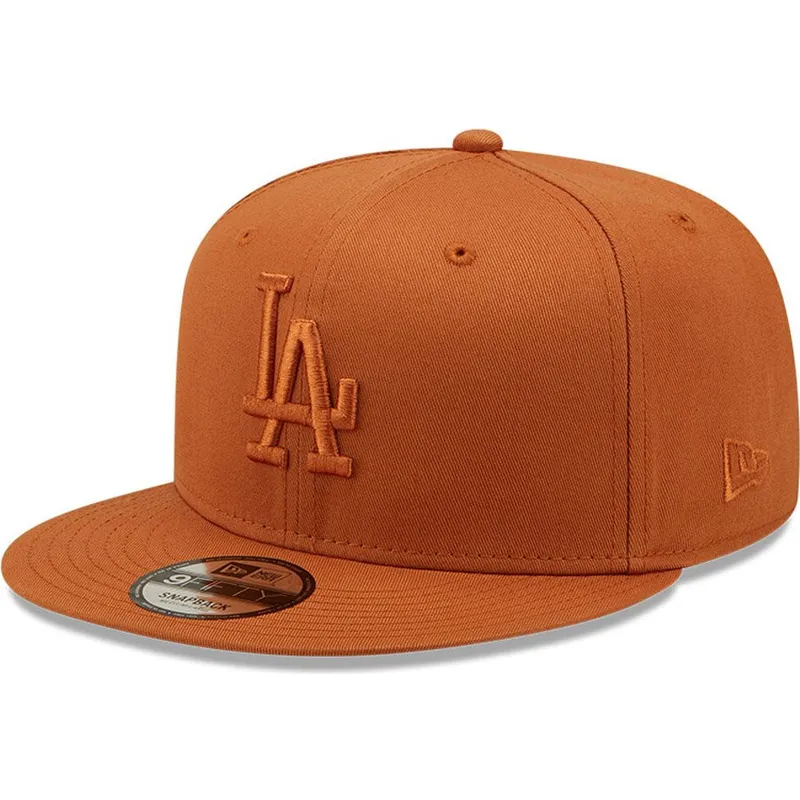 lippikset-littea-ruskea-snapback-9fifty-league-essential-los-angeles-dodgers-mlb-new-era