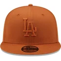 lippikset-littea-ruskea-snapback-9fifty-league-essential-los-angeles-dodgers-mlb-new-era