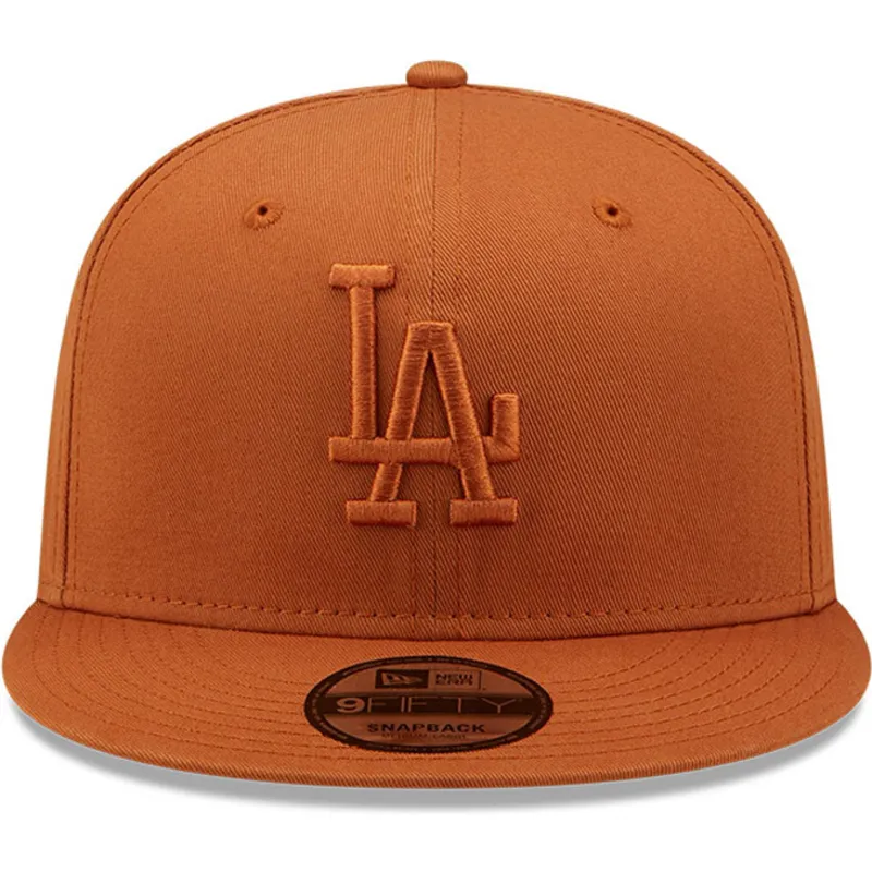 lippikset-littea-ruskea-snapback-9fifty-league-essential-los-angeles-dodgers-mlb-new-era