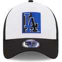 lippikset-kaareva-rekka-musta-snapback-a-frame-team-patch-los-angeles-dodgers-mlb-new-era
