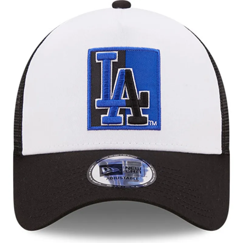 lippikset-kaareva-rekka-musta-snapback-a-frame-team-patch-los-angeles-dodgers-mlb-new-era