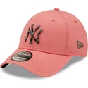 lippikset-kaareva-vaaleanpunainen-saadettava-nauha-9forty-camo-infill-new-york-yankees-mlb-new-era