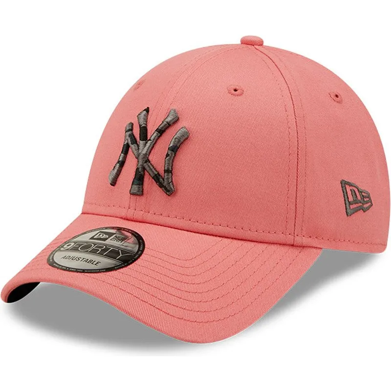 lippikset-kaareva-vaaleanpunainen-saadettava-nauha-9forty-camo-infill-new-york-yankees-mlb-new-era