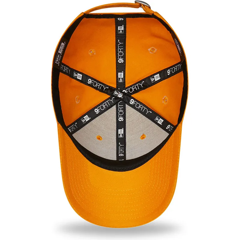 lippikset-kaareva-oranssi-saadettava-nauha-9forty-league-essential-los-angeles-dodgers-mlb-new-era