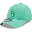 lippikset-kaareva-vihrea-saadettava-nauha-9forty-league-essential-los-angeles-dodgers-mlb-new-era