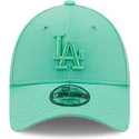 lippikset-kaareva-vihrea-saadettava-nauha-9forty-league-essential-los-angeles-dodgers-mlb-new-era