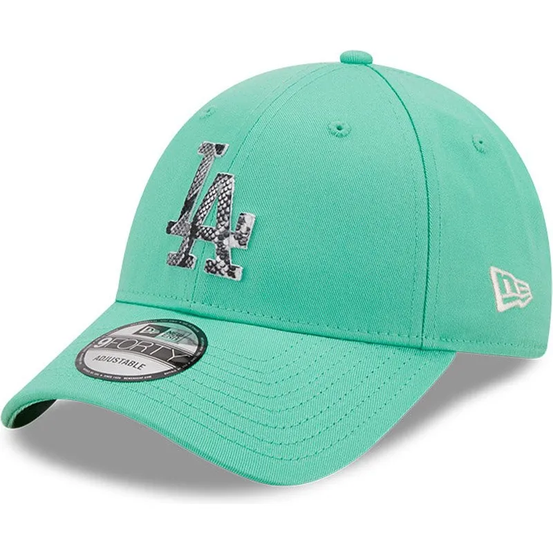 lippikset-kaareva-vihrea-saadettava-nauha-9forty-infill-los-angeles-dodgers-mlb-new-era