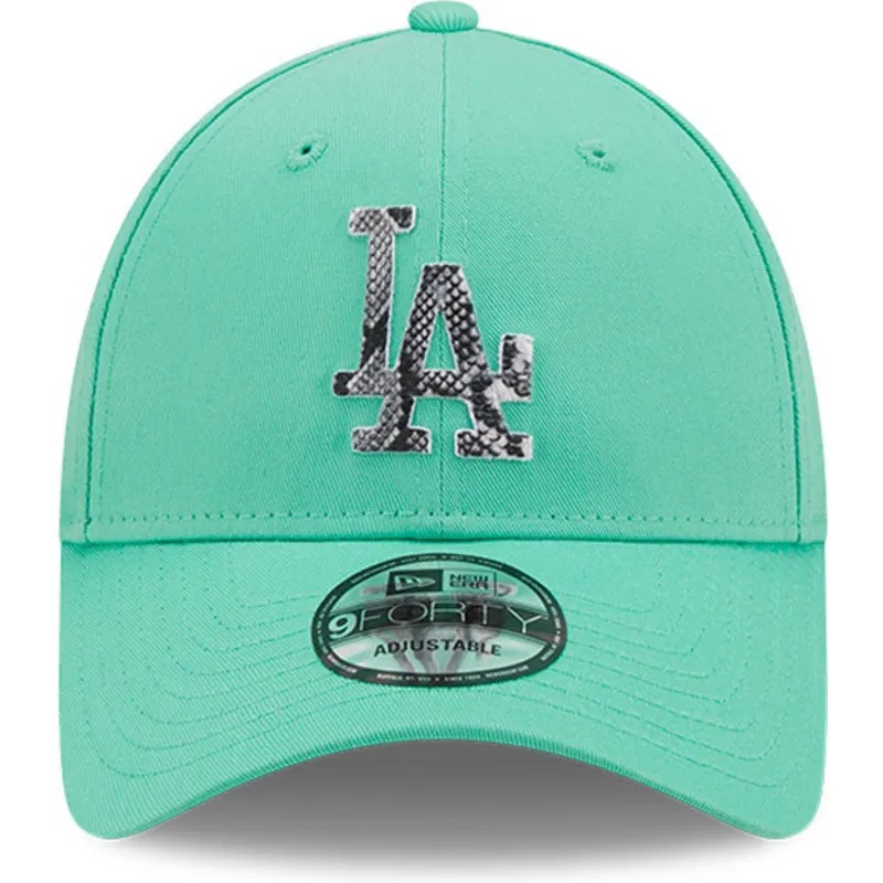 lippikset-kaareva-vihrea-saadettava-nauha-9forty-infill-los-angeles-dodgers-mlb-new-era