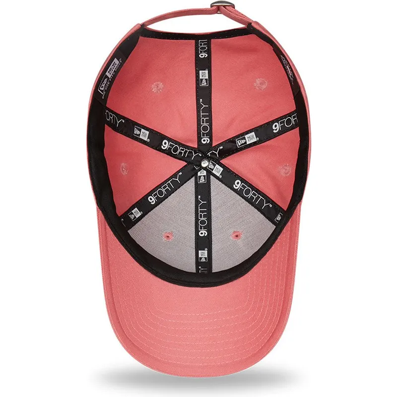 lippikset-kaareva-vaaleanpunainen-saadettava-nauha-9forty-infill-new-york-yankees-mlb-new-era
