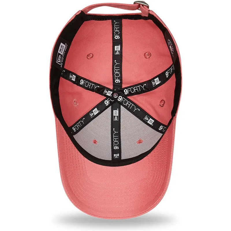 lippikset-kaareva-vaaleanpunainen-saadettava-nauha-9forty-league-essential-new-york-yankees-mlb-new-era