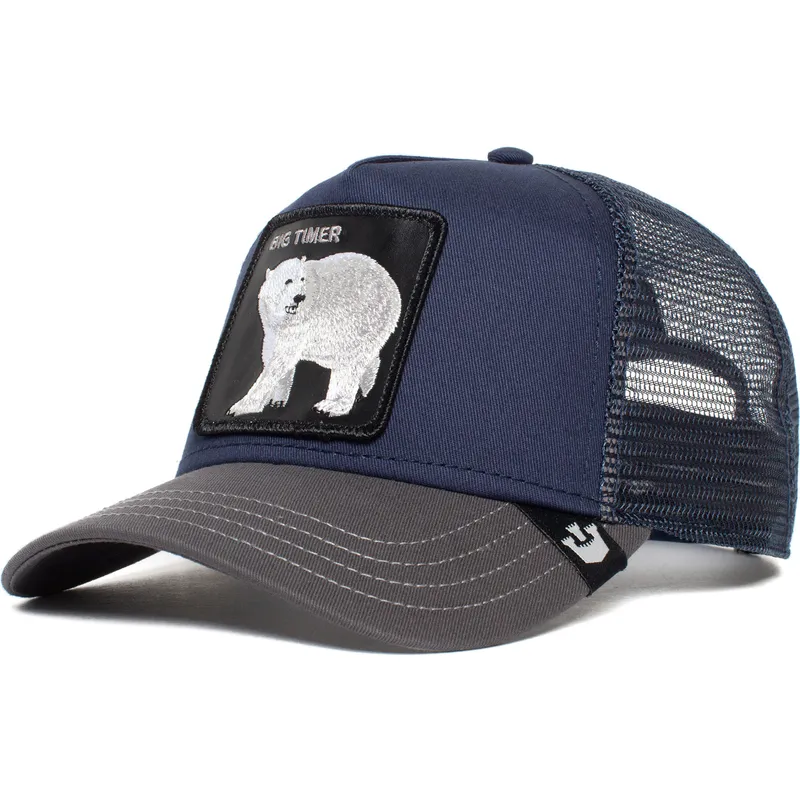 lippikset-kaareva-rekka-laivastonsininen-snapback-polar-big-timer-iceberg-the-farm-goorin-bros