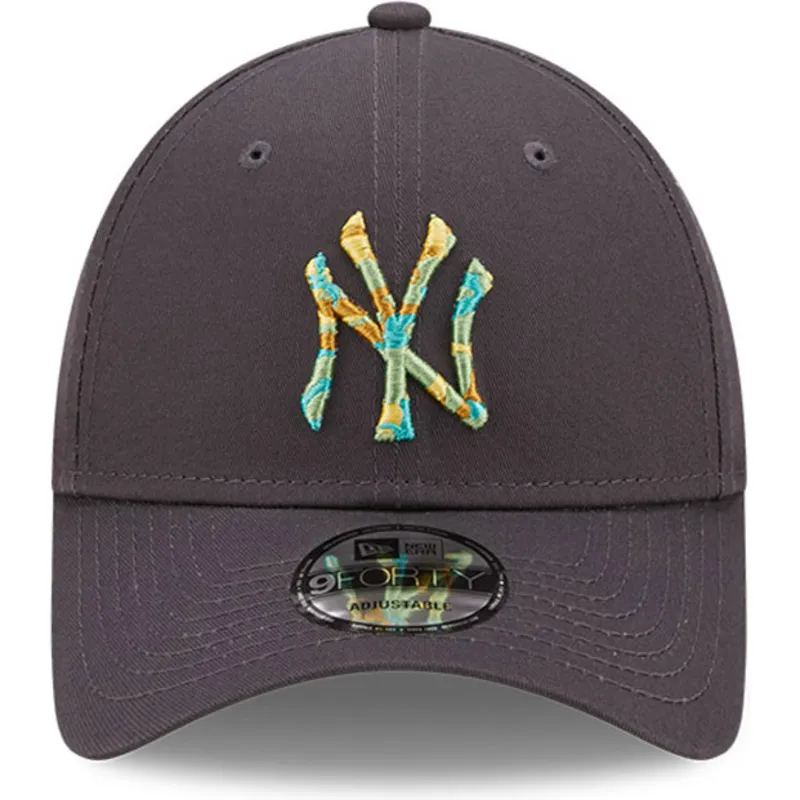 lippikset-kaareva-harmaa-saadettava-nauha-9forty-camo-infill-new-york-yankees-mlb-new-era