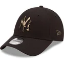 lippikset-kaareva-musta-saadettava-nauha-9forty-camo-infill-new-york-yankees-mlb-new-era