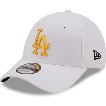 lippikset-kaareva-valkoinen-saadettava-nauha-dorado-9forty-stadium-food-los-angeles-dodgers-mlb-new-era
