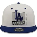 lippikset-littea-harmaa-snapback-9fifty-white-crown-los-angeles-dodgers-mlb-new-era